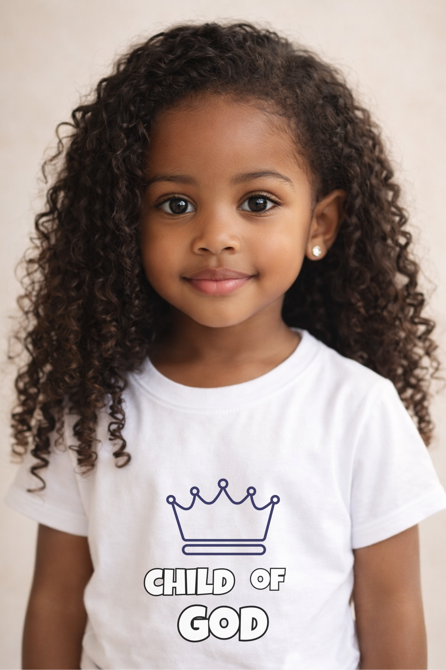Kids Color Your Own Shirt – Child of God (Ages 4–7)