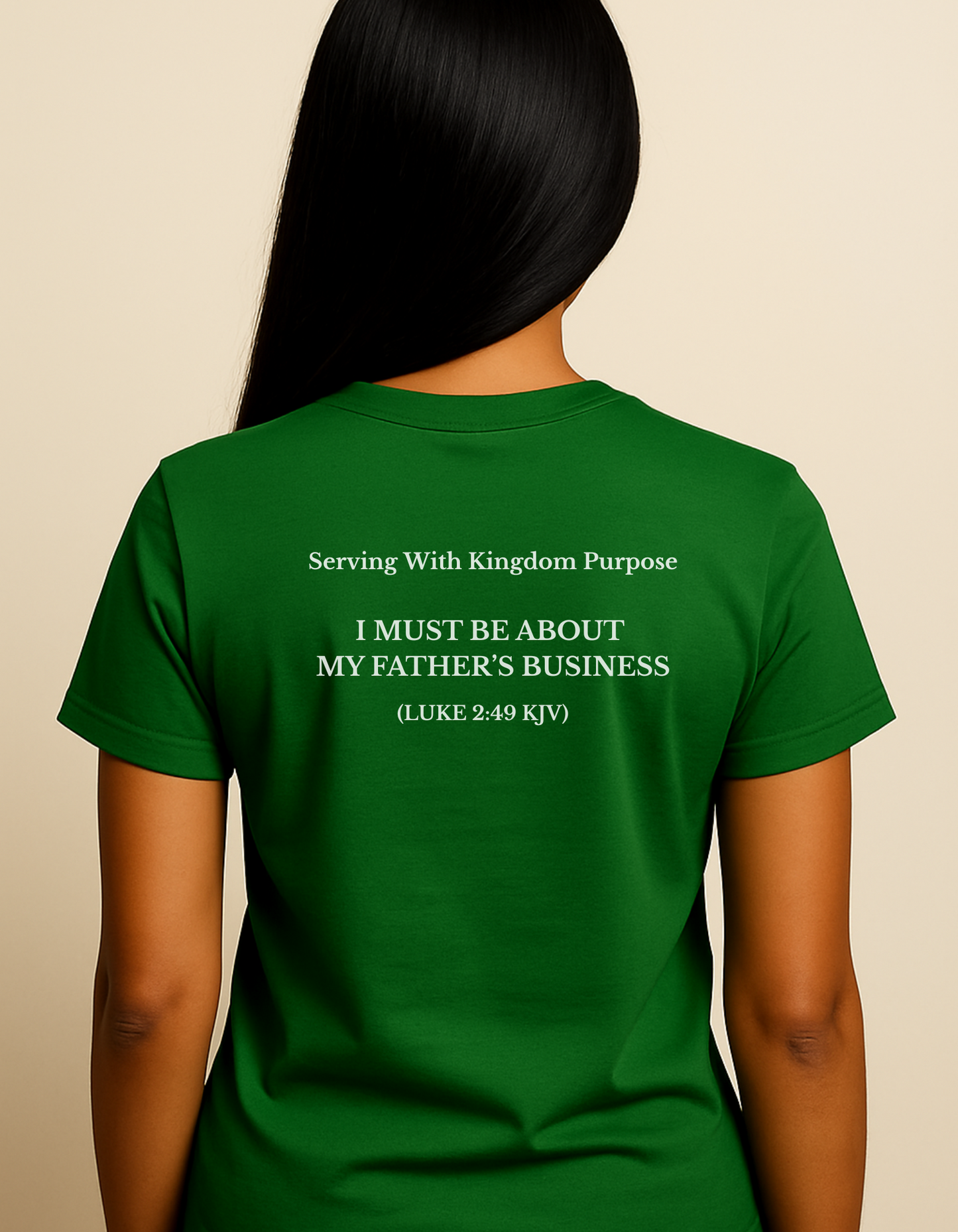 I AM ABOUT MY FATHER’S BUSINESS – Unisex T-Shirt