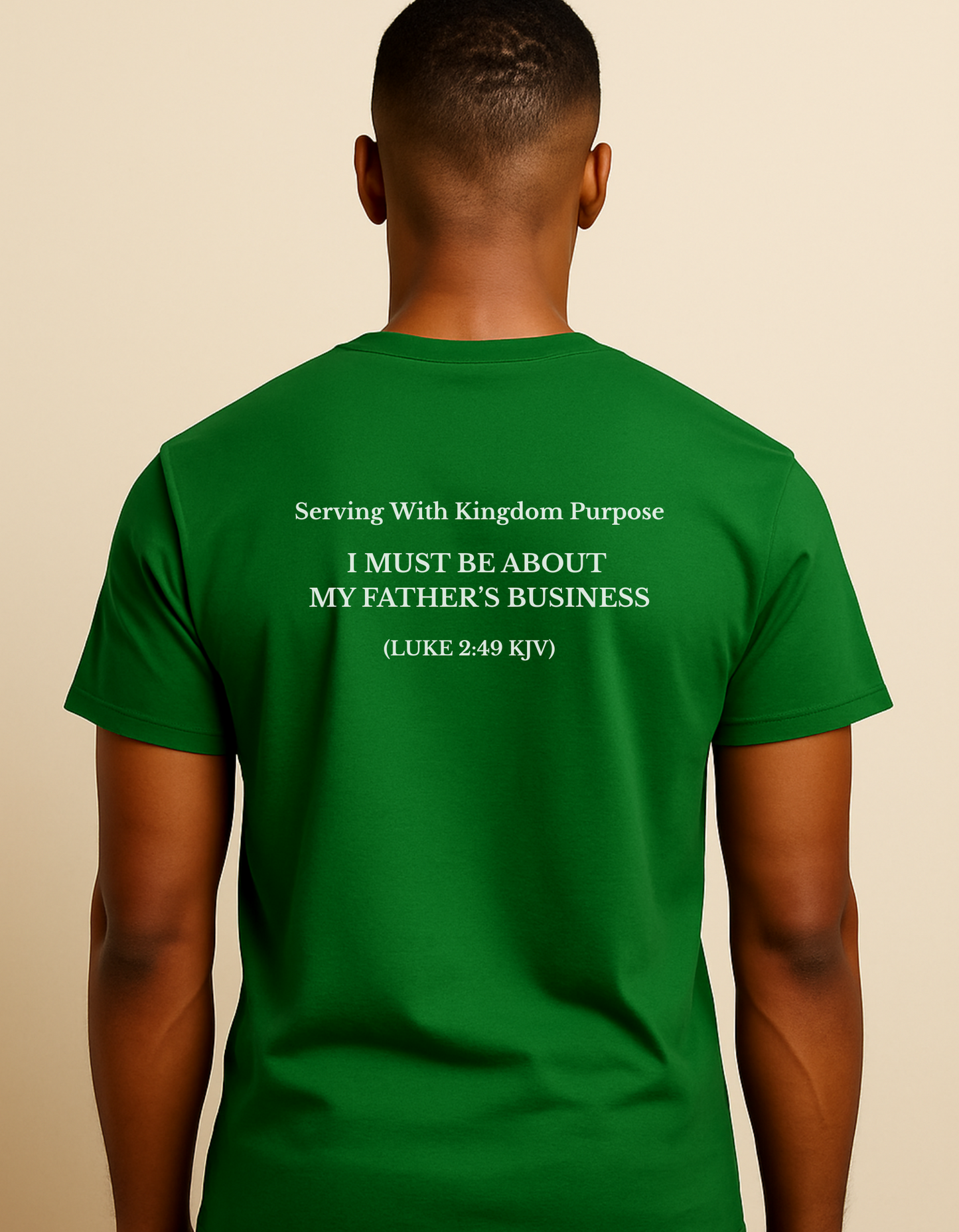 I AM ABOUT MY FATHER’S BUSINESS – Unisex T-Shirt