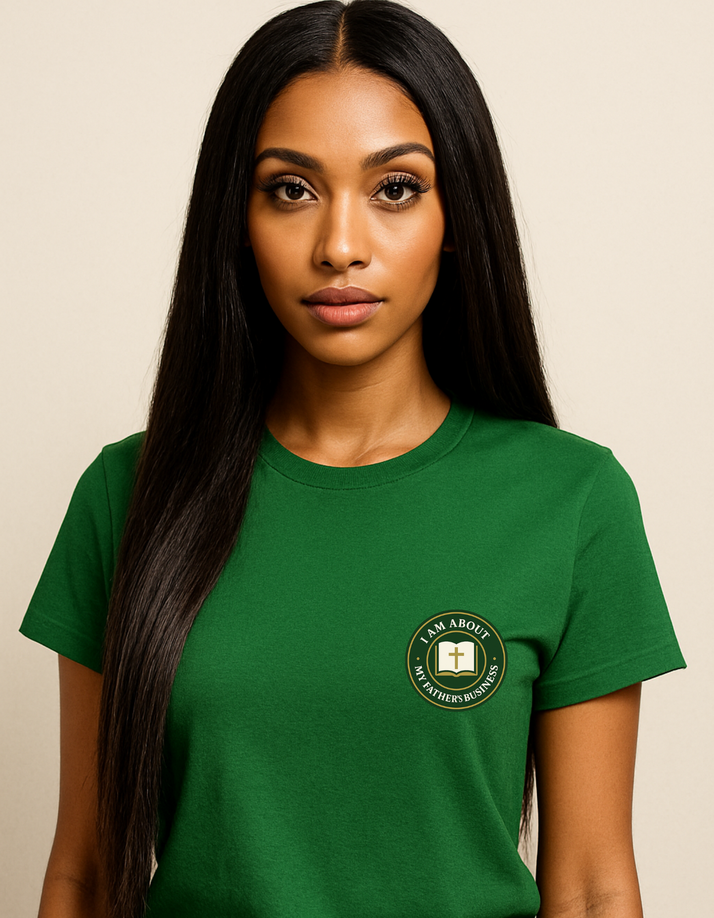 I AM ABOUT MY FATHER’S BUSINESS – Unisex T-Shirt